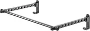 Wall Clothes Hanger - Multifunctional Drying Rack, Wall Mounted Clothes Hanger | Laundry Drying Hanger, Folding Laundry Rack, Indoor Dryer, Multifunctional Wall Clothes Dryer for Laundry