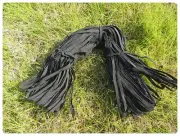 1Roll x 50 Meters Thick Black Sewing Elastic 6mm