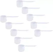 60 ML Clear Plastic Measuring Spoon 25 Count measure micro scoop plastic 60000mg