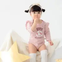 在飛比找momo購物網優惠-【OB 嚴選】美國棉快乾台灣製甜甜圈kitty印花寶寶包臀衣