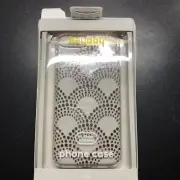 NEW Heyday Apple iPhone for 6s 7 8 Plus Hard Phone Case - Gold Scallop Dots
