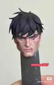 1/12 Red Hood Robin heroes Head Sculpt Model Fit 6'' Male Action Figure Body Toy