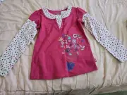 Pumpkin Patch Girls tops size 8,NWT,95% cotton, 5% elastane