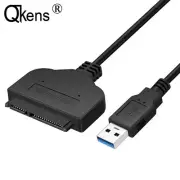 USB 3.0 to 2.5" SATA Cable HDD SSD Hard Drive Adapter Cable Windows 10 Mac OS