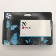 Genuine HP 70 Magenta 130 ml New Factory Sealed Ink EXP OCT 2022 (C9453A)