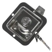 Goliath 82 x 82mm Small Stainless Steel Paddle Locking Latch