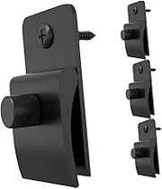 4pcs Wall Clip Rugs Clothes Hanging Rack Quilt Hook Rack Clothing Hangers Wall Mounted Clothes Rack Rug Hooks Wall Rug Hanger Small Clips for Wall Hangings Plastic Black