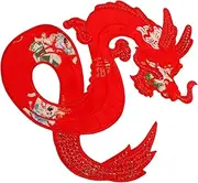 OSALADI Cloth Dragon Applique Patch for Clothes DIY Garment Repair Dragon Embroidery Patch Versatile Clothes Accessory for Shirts Bags Hats and More
