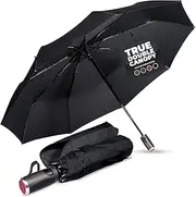 [LifeTek] Umbrella Windproof Travel Umbrella - Compact, Automatic, Wind Resistant, Strong and Portable - Small Folding Backpack Umbrella for Rain perfect for Men and Women