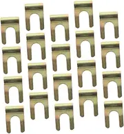 20pcs Shaped Line Retaining Clamp Clips Easy Installation Brake Line Fixation for Enhanced Vehicle Safety Durable Design for Automotive Wire Management