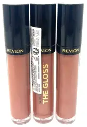 (3) Revlon Super Lustrous The Gloss Lip Gloss 0.13 fl oz Sealed 260 Rosy Future