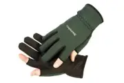 Snowbee Lightweight Neoprene Gloves, Dark Green/Black, Extra Large, 13141-XL