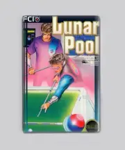 Lunar Pool NES - 2"x3" Fridge MAGNET (nintendo retro