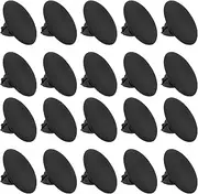 LT Easiyl 50PCS Bonnet Insulation Bumper Trim Panel Retainer Clips Compatible with Toyota Lexus OE 90467-09050 23.8x14.5x9mm Hood Insulation Fasteners Black
