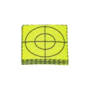 12 Pcs Survey Reflector Sheets 40x40mm Adhesive Reflective Target Sheets Green