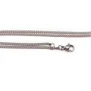 10 or 60: 19.7" Stainless Steel Pre-Made Necklace Chains - US Seller