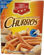 17.6oz Tres Estrellas Churros Flour Mix - Contains Pastry Bag