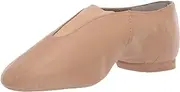 [Bloch] Dance Women's Super Jazz Leather and Elastic Slip On Jazz Shoe