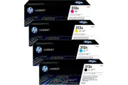HP 312X/312A Toner Ink Cartridge LaserJet Pro Black/Cyan/Magenta/Yellow Bundle Set