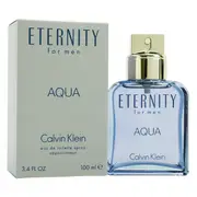 Eternity Aqua by Calvin Klein for Men - 3.3 oz EDT Spray