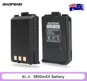 BAOFENG BL-5 Extended 3800mAh Battery for UV-5R UV-5R Plus BF-8F Series Radio AU