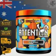 FACTION LABS ATTENTION CHEAT MODE - NOOTROPIC PREWORKOUT GYM GAMING SUPPLEMENT