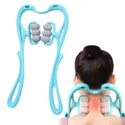 6-Roller Hand Neck Shoulder Massager Handheld Massager