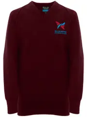 Maroon Snr Pullover with Emb - Yr10-12
