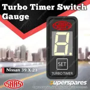 SAAS Digital Turbo Timer Switch Mount Gauge Auto for Nissan 39 x 23 (for: Nissan)