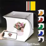 MINI FOLDING LIGHTBOX PHOTOGRAPHY PHOTO STUDIO SOFTBOX 2 PAN