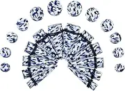 [Glupez] 12PCS Acrylic Ear Tapers Rollers Kit Ear Gauge Stretching Kit Tunnels Tapers and Plugs Ear Gauges Expander Set Body Piercing Jewelry Spiral Tapers Gauges for Women Men 00G-3/4 10-20MM