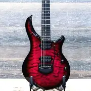 Ernie Ball Music Man BFR John Petrucci Majesty Red Nebula Electric Guitar w/Case