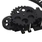 3D Moving Gear Clock Retro Large Hanging Gear Clock Rotary Mechanical Hour Wheel