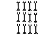 TRENTON BLACK HARP SHAPE PLACE CARD MENU HOLDER - 3 SIZES