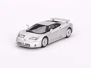 Diecast Model Car Compatible with Mini GT 1:64 Bugatti EB110 GT Grigio Chiaro Limited Edition Model MGT00704