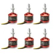 6PCS Racerstar BR2212 1000KV 2-4S Brushless Motor For RC Models Airplane