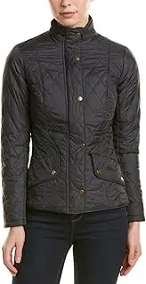 [Barbour] Women's Flyweight Cavalry Quilted Jacket, Navy