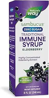 Nature's Way Sambucus Sugar-Free Syrup, 8 Ounce