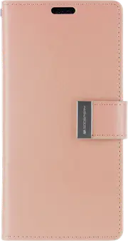 Goospery Rich Diary Case for iPhone 7/8/SE 2020/ SE 2022 - Rose Gold