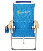 Tommy Bahama Hi-Boy Beach Chair Blue / Green Palm Assorted *