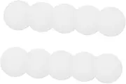 10pcs Reusable Round Silicone Steamer Liners Non-Stick Steaming Mats Mesh for Rice Cooker Bamboo Steamer Liners for Dumplings Buns and Parchment Paper
