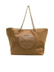 Tory Burch Leather Shopper Bag