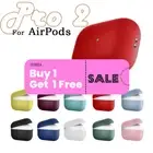 For Airpods Pro 2 2nd Gen 2022 Case Protective Silicone Cover Shockproof Skin