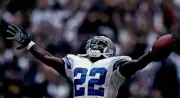 Classic Sports Prints - Dallas Cowboys - Emmitt Smith - Ready2Hang - HUGE canvas
