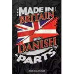 MADE IN BRITAIN WITH DANISH PARTS: DANISH 2020 CALENDER GIFT FOR DANISH WITH THERE HERITAGE AND ROOTS FROM DENMARK