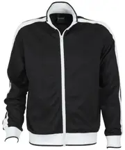 Identitee Mens Varsity Track Top Jacket Tracksuit Warm Winter Jumper Long Sleeve