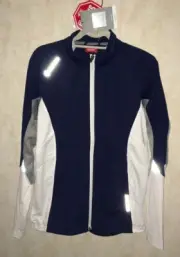 SUNICE Triberg Ultra Lightweight Windstopper Jacket Blue White Grey NEW Mens M