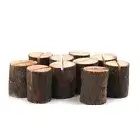 12 Pcs Wedding Number Holders Table Wood Stands Wooden Menu Stand