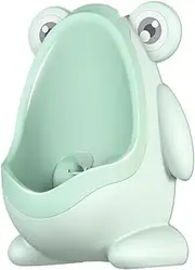 Hoement Cartoon Frog Urinal Boys Standing Potty Training Seat Portable Boys and Girls Toilet Random Color