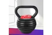 Everfit 18kg Adjustable Kettlebell Set Portable Kettle Bell Weight Dumbbells 10lbs 40lbs